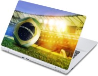 ezyPRNT Football Bright Light Sports (13 to 13.9 inch) Vinyl Laptop Decal 13   Laptop Accessories  (ezyPRNT)