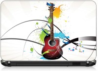 VI Collections MUSIC GUITAR pvc Laptop Decal 15.6   Laptop Accessories  (VI Collections)