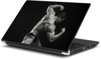 ezyPRNT Muscular Pose Body Building (15 to 15.6 inch) Vinyl Laptop Decal 15   Laptop Accessories  (ezyPRNT)