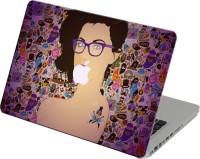 Theskinmantra Nerdy Girl Laptop Skin For Apple Macbook Air 13 Inches Vinyl Laptop Decal 13   Laptop Accessories  (Theskinmantra)
