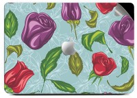 Swagsutra Rose paint Vinyl Laptop Decal 15   Laptop Accessories  (Swagsutra)