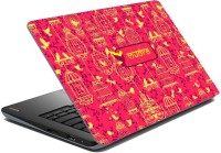 meSleep Ethnic Birds for Mudra Vinyl Laptop Decal 15.6   Laptop Accessories  (meSleep)