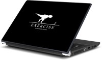 Rangeele Inkers Exercise Some Motivation Required Vinyl Laptop Decal 15.6   Laptop Accessories  (Rangeele Inkers)