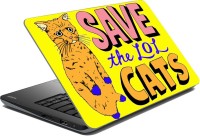 meSleep Save the Cats LS-27-040 Vinyl Laptop Decal 15.6   Laptop Accessories  (meSleep)