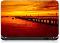 VI Collections LONG BRIDGE ON SEA PRINTED VINYL Laptop Decal 15.6   Laptop Accessories  (VI Collections)