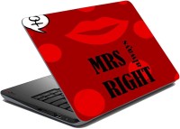 meSleep Mrs Right LS-26-115 Vinyl Laptop Decal 15.6   Laptop Accessories  (meSleep)