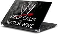 ezyPRNT Keep Calm and Watch WWE (15 to 15.6 inch) Vinyl Laptop Decal 15   Laptop Accessories  (ezyPRNT)