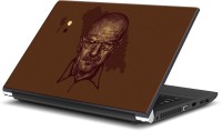 Rangeele Inkers Walter White Brown Painting Vinyl Laptop Decal 15.6   Laptop Accessories  (Rangeele Inkers)