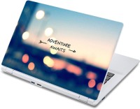 ezyPRNT Adeventure Awaits (13 to 13.9 inch) Vinyl Laptop Decal 13   Laptop Accessories  (ezyPRNT)
