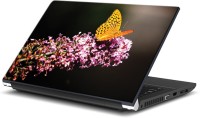 ezyPRNT Beautiful Butterfly (15 to 15.6 inch) Vinyl Laptop Decal 15   Laptop Accessories  (ezyPRNT)