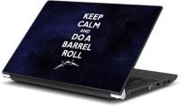 ezyPRNT Keep Calm and Do a Barrel Roll (13 to 13.9 inch) Vinyl Laptop Decal 13   Laptop Accessories  (ezyPRNT)