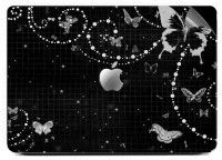 Swagsutra Butterfly Square SKIN/DECAL for Apple Macbook Air 11 Vinyl Laptop Decal 11   Laptop Accessories  (Swagsutra)