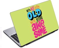 ezyPRNT We are getting aWesome (14 inch) Vinyl Laptop Decal 14   Laptop Accessories  (ezyPRNT)