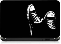 View VI Collections BLACK & WHITE SHOOS pvc Laptop Decal 15.6 Laptop Accessories Price Online(VI Collections)