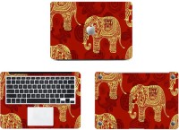 Swagsutra Elephant flow Vinyl Laptop Decal 11   Laptop Accessories  (Swagsutra)
