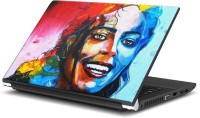 Rangeele Inkers Michael Jackson Smile Painting Vinyl Laptop Decal 15.6   Laptop Accessories  (Rangeele Inkers)