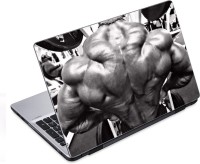 ezyPRNT Muscular Back View Body Builder (14 to 14.9 inch) Vinyl Laptop Decal 14   Laptop Accessories  (ezyPRNT)