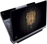 FineArts Wooden Leopard Full Panel Vinyl Laptop Decal 15.6   Laptop Accessories  (FineArts)