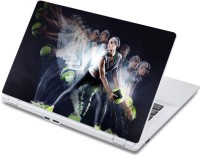 ezyPRNT Volley Ball Sports at Slow motion (13 to 13.9 inch) Vinyl Laptop Decal 13   Laptop Accessories  (ezyPRNT)