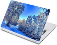 ezyPRNT Snow Forest (13 to 13.9 inch) Vinyl Laptop Decal 13   Laptop Accessories  (ezyPRNT)