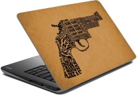 meSleep Gun Vinyl Laptop Decal 15.6   Laptop Accessories  (meSleep)