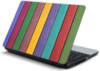 ezyPRNT Multicolor Strips Vinyl Laptop Decal 15.6   Laptop Accessories  (ezyPRNT)