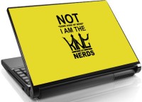 Theskinmantra Not just Nerd Skin Vinyl Laptop Decal 15.6   Laptop Accessories  (Theskinmantra)