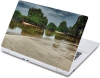 ezyPRNT The Shallow Lake Nature (13 to 13.9 inch) Vinyl Laptop Decal 13   Laptop Accessories  (ezyPRNT)