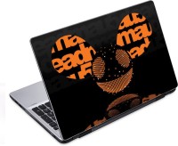 ezyPRNT Abstract Typography F (14 to 14.9 inch) Vinyl Laptop Decal 14   Laptop Accessories  (ezyPRNT)