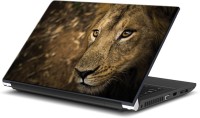 ezyPRNT Lion's Art Wildlife (15 to 15.6 inch) Vinyl Laptop Decal 15   Laptop Accessories  (ezyPRNT)
