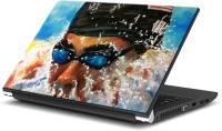 ezyPRNT Swimming Player (15 to 15.6 inch) Vinyl Laptop Decal 15   Laptop Accessories  (ezyPRNT)