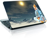 Shopmania Lord hanuman meditation Vinyl Laptop Decal 15.6   Laptop Accessories  (Shopmania)