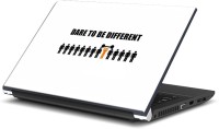 Rangeele Inkers Dare To Be Different Motivational Vinyl Laptop Decal 15.6   Laptop Accessories  (Rangeele Inkers)