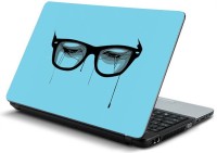ezyPRNT Breaking Bad Minimalistic Glasses Vinyl Laptop Decal 15.6   Laptop Accessories  (ezyPRNT)