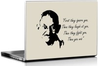 View Seven Rays Gandhiji then you Win Vinyl Laptop Decal 15.6 Laptop Accessories Price Online(Seven Rays)