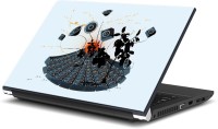 ezyPRNT Beautiful Musical Expressions Music K (15 to 15.6 inch) Vinyl Laptop Decal 15   Laptop Accessories  (ezyPRNT)