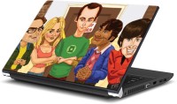 ezyPRNT Big Bang Theory Cartoon (13 to 13.9 inch) Vinyl Laptop Decal 13   Laptop Accessories  (ezyPRNT)