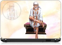 View VI Collections GOD SAI BABA pvc Laptop Decal 15.6 Laptop Accessories Price Online(VI Collections)