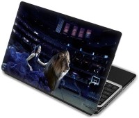 Shopmania Girl with lion Vinyl Laptop Decal 15.6   Laptop Accessories  (Shopmania)