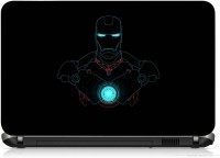 VI Collections MEATL MAN IN DARK PRINTED VINYL Laptop Decal 15.5   Laptop Accessories  (VI Collections)