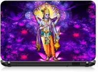 VI Collections LORD VISHNU pvc Laptop Decal 15.6   Laptop Accessories  (VI Collections)