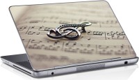Sai Enterprises music key vinyl Laptop Decal 15.6   Laptop Accessories  (Sai Enterprises)