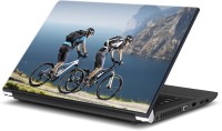 ezyPRNT Cycle Racing Sports (15 to 15.6 inch) Vinyl Laptop Decal 15   Laptop Accessories  (ezyPRNT)