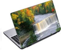 ezyPRNT Colourful Jungle and Fall (14 to 14.9 inch) Vinyl Laptop Decal 14   Laptop Accessories  (ezyPRNT)