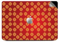 Swagsutra Yellow red art SKIN/DECAL for Apple Macbook Air 11 Vinyl Laptop Decal 11   Laptop Accessories  (Swagsutra)