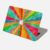 Theskinmantra Colours Fun Macbook 3m Bubble Free Vinyl Laptop Decal 13.3   Laptop Accessories  (Theskinmantra)