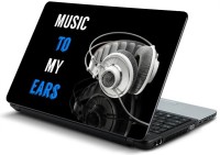 ezyPRNT Music to my Ears Vinyl Laptop Decal 15.6   Laptop Accessories  (ezyPRNT)