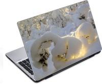 ezyPRNT Sunrise Fresh Snow Nature Trees Nature (14 to 14.9 inch) Vinyl Laptop Decal 14   Laptop Accessories  (ezyPRNT)