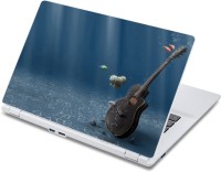 ezyPRNT Guitar Musical Instrument Music H (13 to 13.9 inch) Vinyl Laptop Decal 13   Laptop Accessories  (ezyPRNT)