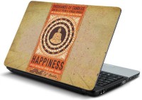 ezyPRNT Happiness!! Vinyl Laptop Decal 15.6   Laptop Accessories  (ezyPRNT)